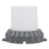 WALLLIGHT-MONA 90629 Φωτιστικό Τοίχου-Απλίκα Point Light LED 12W 1320lm 360° DC 24V Αδιάβροχο IP65 Θερμό Λευκό 3000K-Γκρι Ανθρακί - ledmania.gr