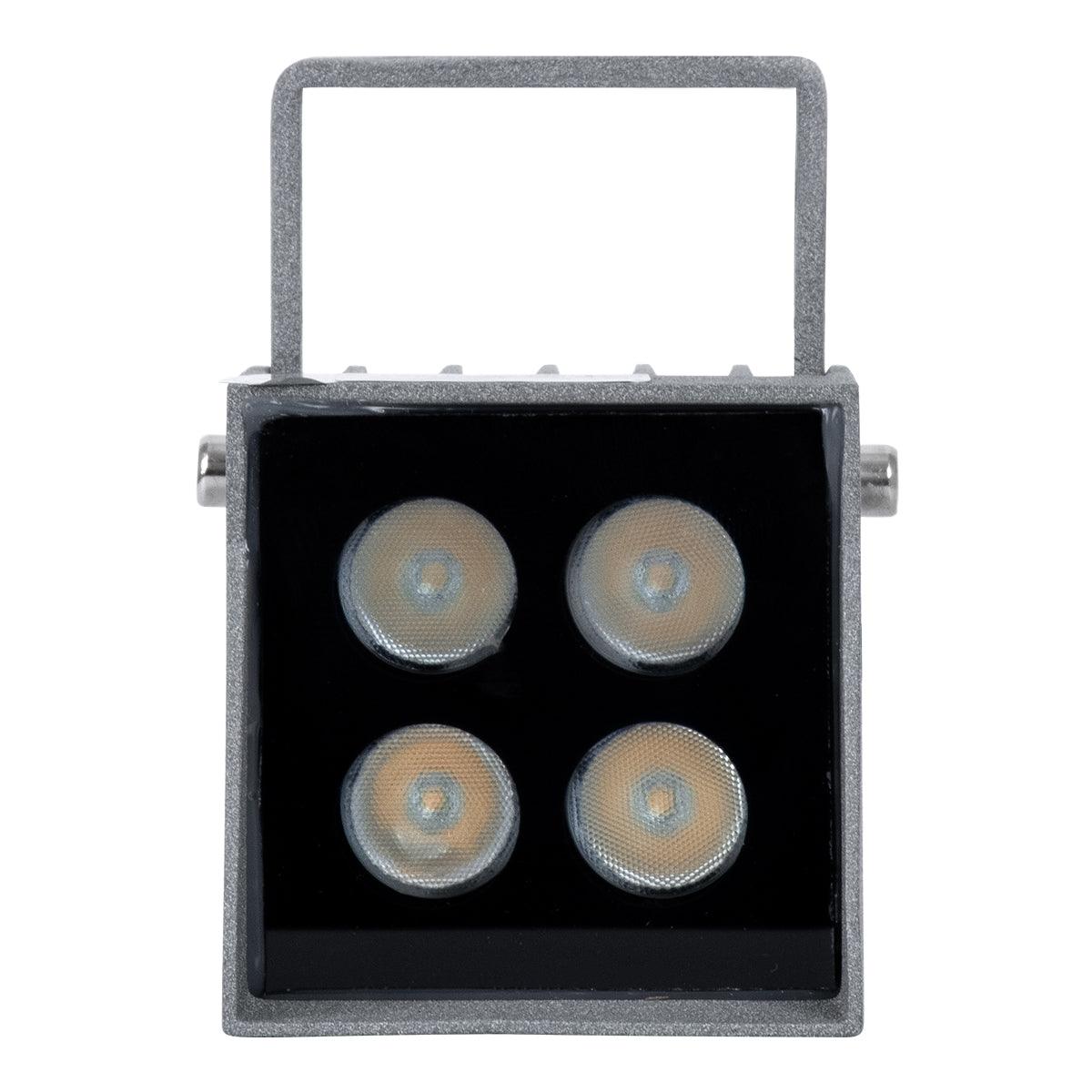 SPOT-JENA 90635 Σποτ Φωτισμου Wall Washer LED 8W 880lm 8° AC 220-240V Αδιάβροχο IP65 Θερμό Λευκό 3000K-Γκρι Ανθρακί - ledmania.gr