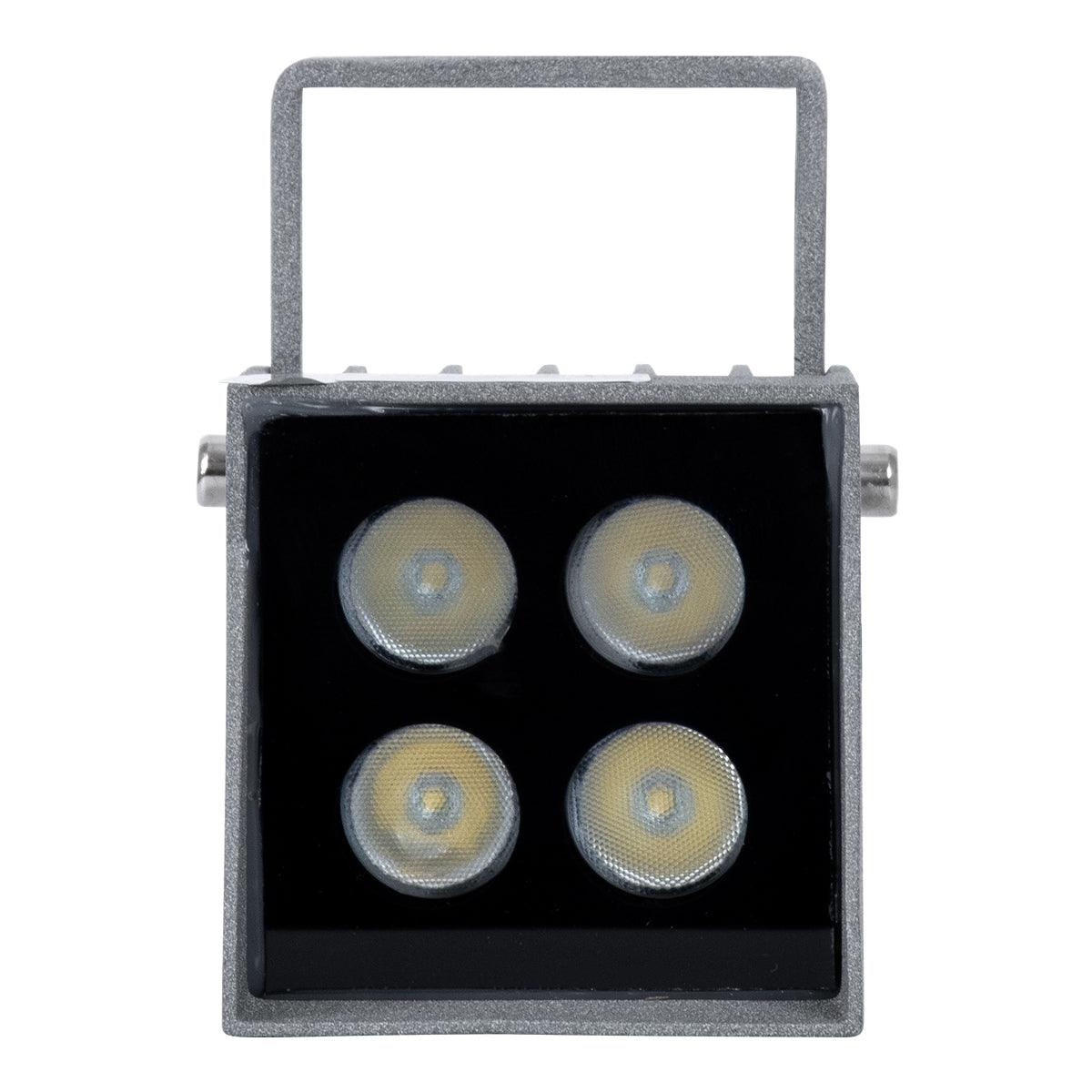 SPOT-JENA 90636 Σποτ Φωτισμου Wall Washer LED 8W 920lm 8° AC 220-240V Αδιάβροχο IP65 Φυσικό Λευκό 4500K-Γκρι Ανθρακί - ledmania.gr