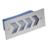 WALLLIGHT-ARINA 90673 Χωνευτό Φωτιστικό Τοίχου LED 6W 600lm 120° DC 24V Αδιάβροχο IP67 Μ17 x Π7 x Υ5.5cm Μπλε-Ανοξείδωτο Ατσάλι - ledmania.gr