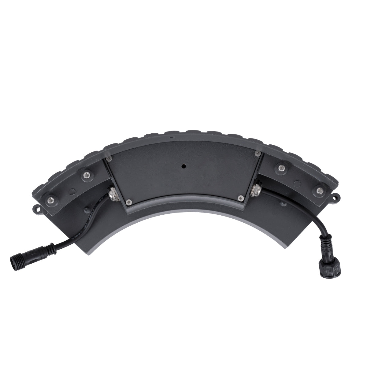 GloboStar® TREELIGHT-JINA 90698 Κυρτή Μπάρα Φωτισμού Wall Washer με Αντιθαμβωτική Γρίλια Ειδική για Φυτά - Δέντρα LED 18W 1530lm 10° DC 24V Αδιάβροχο IP67 L29 x W11 x H10.5cm Αρχιτεκτονικό Πορτοκαλί 2200K - Γκρι Ανθρακί - ledmania.gr