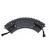 GloboStar® TREELIGHT-JINA 90698 Κυρτή Μπάρα Φωτισμού Wall Washer με Αντιθαμβωτική Γρίλια Ειδική για Φυτά - Δέντρα LED 18W 1530lm 10° DC 24V Αδιάβροχο IP67 L29 x W11 x H10.5cm Αρχιτεκτονικό Πορτοκαλί 2200K - Γκρι Ανθρακί - ledmania.gr