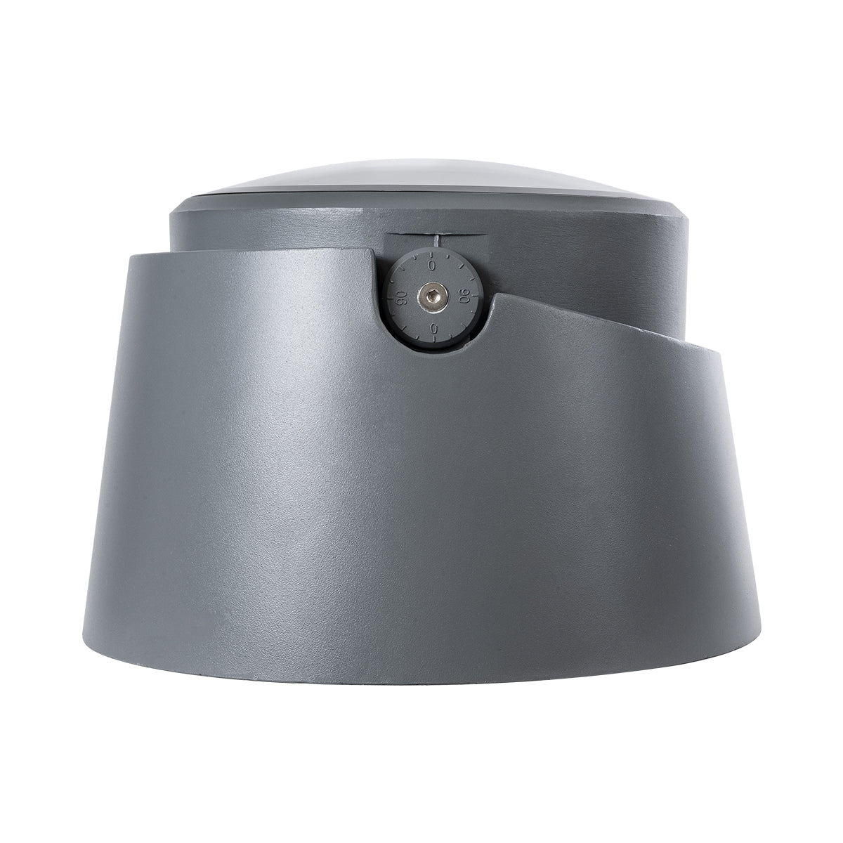 GloboStar® FLOOD-VILO 90752 Κινούμενος Προβολέας - Σποτ Φωτισμού Wall Washer για Φωτισμό Κτιρίων LED 60W 5100lm 5° DC 24V Αδιάβροχο IP67 Φ30 x Υ20cm RGBW DMX512 - Γκρι Ανθρακί - 3 Χρόνια Εγγύηση - ledmania.gr