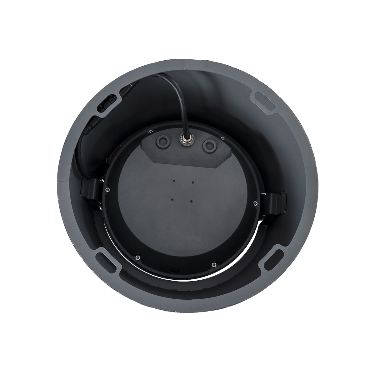 GloboStar® FLOOD-VILO 90752 Κινούμενος Προβολέας - Σποτ Φωτισμού Wall Washer για Φωτισμό Κτιρίων LED 60W 5100lm 5° DC 24V Αδιάβροχο IP67 Φ30 x Υ20cm RGBW DMX512 - Γκρι Ανθρακί - 3 Χρόνια Εγγύηση - ledmania.gr