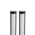 GloboStar® DIGICOLUMN 90760 Σετ 2 Μοντέρνα Επιτραπέζια Φωτιστικά Γραφείου Symphoney Bars LED 16W 1280lm 180° DC 5V με USB 2.0 IP20 - Εναλλαγή Φωτισμού μέσω Τηλεχειριστηρίου - Πολύχρωμα RGB - Dimmable - Μαύρο - Φ3 x Υ45cm - Συσκευασία 2 Τεμαχίων - 2 Χρό... - ledmania.gr