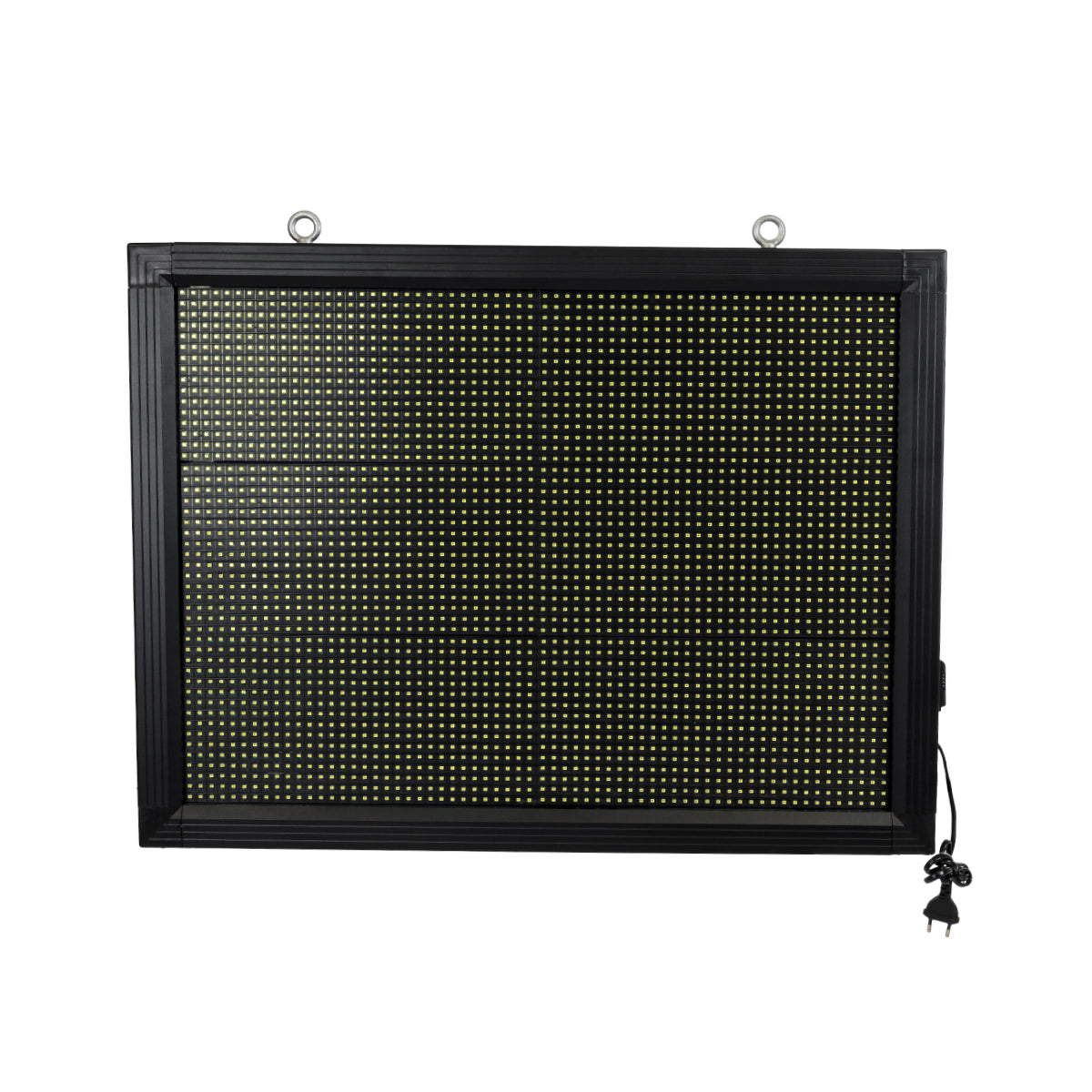 GloboStar® DISPLAY 90800 LED Scrolling Display 64x48cm - Κυλιόμενη Ψηφιακή Πινακίδα / Επιγραφή Μονής Όψης P10 LED SMD AC 220-240V - Λειτουργία μέσω Wi-Fi με Εφαρμογή APP - Αισθήτηρας Θερμοκρασίας και Υγρασίας - Αδιάβροχο IP65 - Μ72 x Π9 x Υ56cm - Ψυχρό...