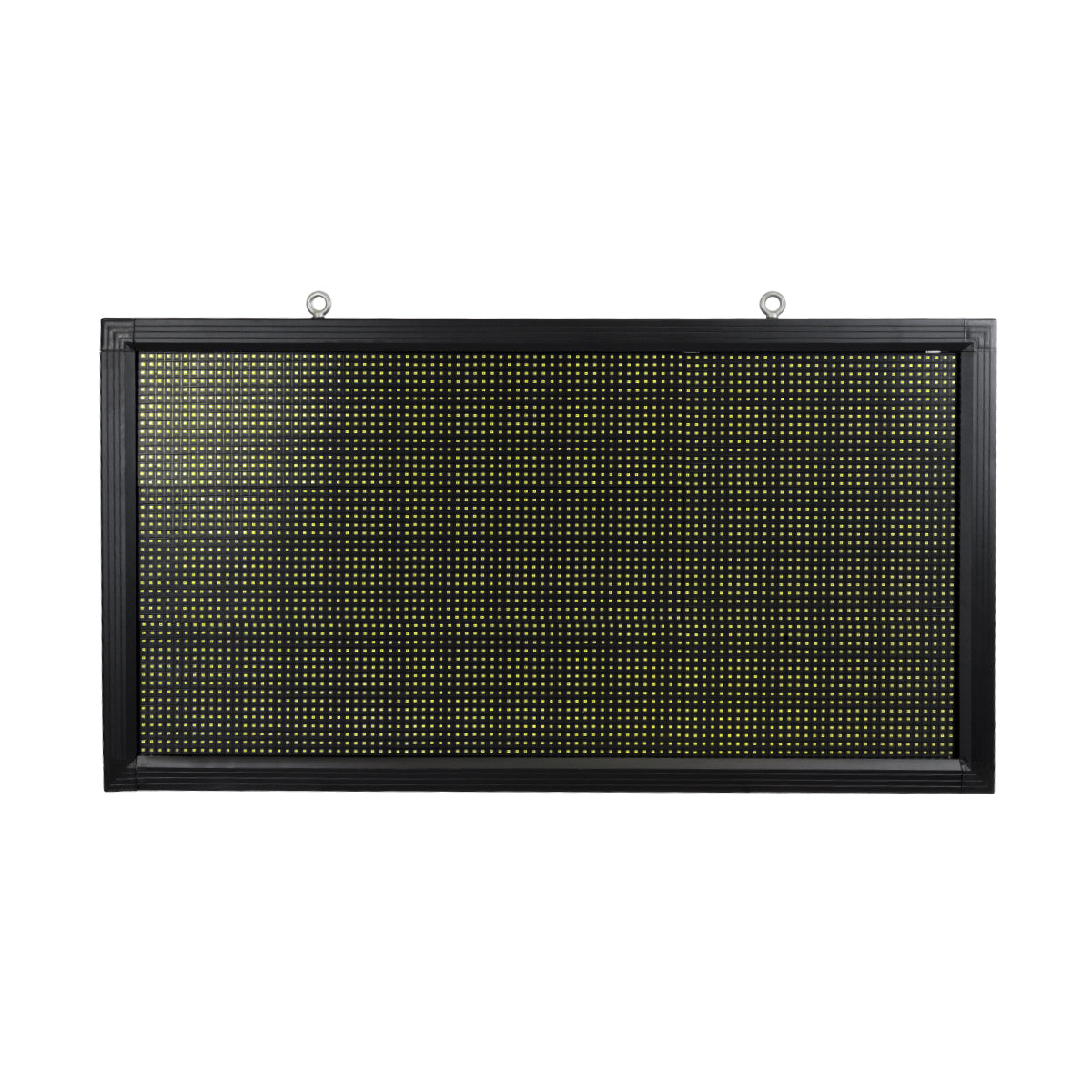 GloboStar® DISPLAY 90808 LED Scrolling Display 96x48cm - Κυλιόμενη Ψηφιακή Πινακίδα / Επιγραφή Μονής Όψης P10 LED SMD AC 220-240V - Λειτουργία μέσω Wi-Fi με Εφαρμογή APP - Αισθήτηρας Θερμοκρασίας και Υγρασίας - Αδιάβροχο IP65 - Μ104 x Π9 x Υ56cm - Ψυχρ...