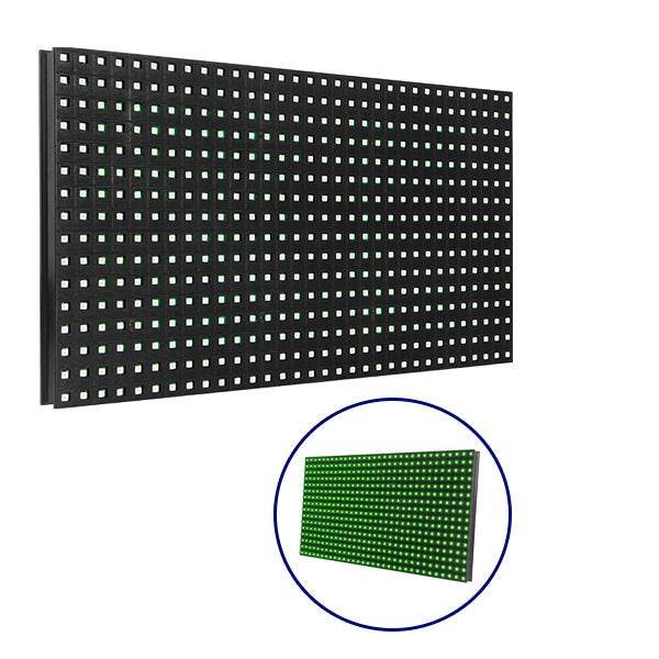 Ανταλλακτικό Panel Module P10 SMD 2835 32x16cm για Κυλιόμενη Πινακίδα LED Πράσινο Αδιάβροχο IP65 GloboStar 91101 - ledmania.gr