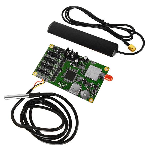 Ασύρματος Controller WiFi ZH-M4X με Είσοδο USB και Αισθητήρα Θερμοκρασίας για RGB Κυλιόμενη Πινακίδα LED GloboStar 91107 - ledmania.gr