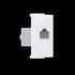 ^ MODYS ΠΡΙΖΑ ΔΙΚΤΥΟΥ ΛΕΥΚΗ 1 ΣΤ. RJ45 CAT.6A ΜΕ ΘΩΡΑΚΙΣΗ IP20 - ledmania.gr