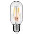 GloboStar® 99018 Λάμπα E27 T45 Σωλήνας LED FILAMENT 4W 440 lm 320° AC 85-265V Edison Retro με Διάφανο Γυαλί Θερμό Λευκό 2700 K Dimmable - ledmania.gr