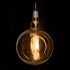 GloboStar® 99029 Λάμπα LED LONG Filament E27 G300 BULETTE Γλόμπος 10W 800lm 360° AC 220-240V IP20 Φ30 x Υ49cm Ultra Θερμό Λευκό 2200K με Μελί Γυαλί - Dimmable - 3 Years Warranty - The Bigger Bulb in Greece