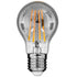 GloboStar® 99067 Λάμπα E27 A60 Γλόμπος LED LONG FILAMENT 8W 800 lm 320° AC 85-265V Edison Retro με Φιμέ Γυαλί Θερμό Λευκό 2700 K Dimmable - ledmania.gr