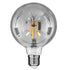 GloboStar® 99073 Λάμπα E27 G125 Γλόμπος LED LONG FILAMENT 8W 800 lm 320° AC 85-265V Edison Retro με Φιμέ Γυαλί Θερμό Λευκό 2700 K Dimmable - ledmania.gr