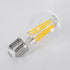 GloboStar® 99087 Λάμπα LED Long Filament E27 A60 Γλόμπος 7W 1470lm 360° AC 220-240V IP20 Φ6 x Υ11cm Θερμό Λευκό 2700K με Διάφανο Γυαλί - Pro Series 210lm/W - A Ενεργειακή Κλάση - 3 Χρόνια Εγγύηση