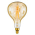 GloboStar® 99169 Λάμπα E27 ER180 Papayas LED LONG FILAMENT 12W 1060lm 320° AC 85-265V Edison Retro με Μελί Γυαλί Ultra Θερμό Λευκό 2200K Dimmable - ledmania.gr