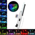 GloboStar® 79675 Φωτιστικό Ενυδρείου & Οξυγονωτής / Μηχανισμός Φυσαλίδων 30cm LED 12W 180° AC 230V Αδιάβροχο IP68 με Ασύρματο Χειριστήριο IR Πολύχρωμο RGB Dimmable - ledmania.gr