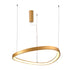 ^ΚΡΕΜΑΣΤΟ Φ/Σ LED 54W 3000K 4000LM HARMONY ΧΡΥΣΟ ΑΛΟΥΜΙΝΙΟ IP20 D60XH120CM - ledmania.gr