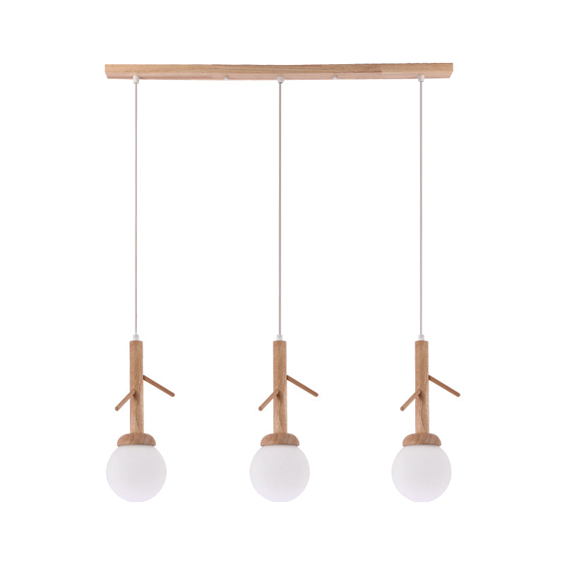 ^ΚΡΕΜΑΣΤΟ Φ/Σ 3ΧΕ14 FLORESTA ΞΥΛΟ+ΛΕΥΚΟ ΓΥΑΛΙ 80X15XH180CM - ledmania.gr