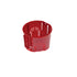 FLUSH MOUNTING JUNCTION FOAMED CONCRETE WALLS BOX 2 MODULES Φ68 - ledmania.gr