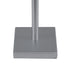 GloboStar® NEGA 60476 Μοντέρνο Επιτραπέζιο Φωτιστικό Πορτατίφ LED 2.2W 154lm 360° DC 5V Επαναφορτιζόμενο με Μπαταρία Li-ion 4000mAh - Διακόπτη Αφής - Θερμό Λευκό 4500K - Dimmable - D10 x H39cm - Ασημί - ledmania.gr