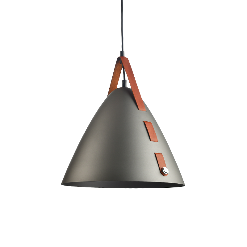 ^ΚΡΕΜΑΣΤΟ Φ/Σ 1ΧΕ27 ΜΑΥΡΟ ΜΕΤ/ΚΟ+ΔΕΡΜΑ D33XH100CM NAOMI - ledmania.gr