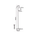 ^GU10 POST LUMINAIRE 230V AC DARK GREY IP65 MAX.20W WITH SPIKE AND BASE - ledmania.gr