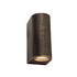 ^GU10 WALL LUMINAIRE 230V AC GOLDEN BLACK IP65 MAX.2X35W - ledmania.gr