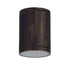 ^E27 PAR30  ROUND CEILING LUMINAIRE 230V AC GOLDEN BLACK IP65 MAX.35W - ledmania.gr