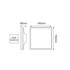 ^LED SMD WALL LUMINAIRE 8W 450LM 110° 230V AC 3.000K DARK GREY CRI80 IP54 30.000HRS - ledmania.gr