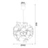 ΚΡΕΜΑΣΤΟ Φ/Σ 4ΧΕ14 ΠΑΙΔΙΚΟ ΔΙΑΣΤΗΜΑ Φ35ΧΗ80CM SPACE - ledmania.gr