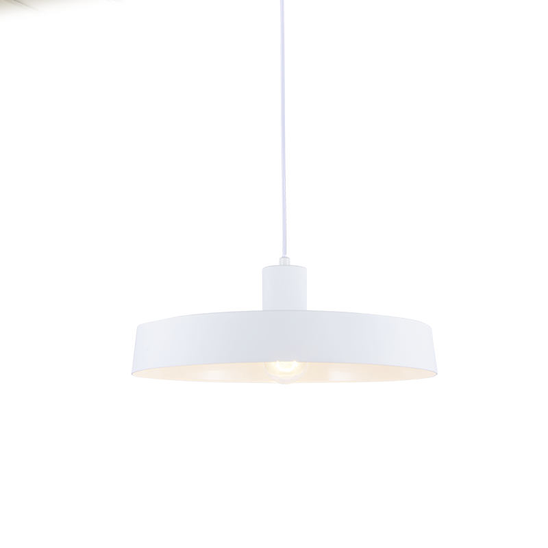 ΚΡΕΜΑΣΤΟ Φ/Σ 1ΧΕ27 ΜΕΤΑΛΛΙΚΟ ΛΕΥΚΟ Φ36ΧΗ120CM DOMENICA - ledmania.gr