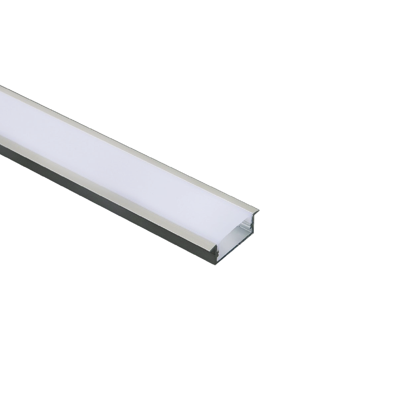 NORM ALUMINUM PROFILE WITH OPAL COVER 2m/pc-(Τιμή Μέτρου)