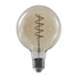 LED FILAMENT E27 DIM G95 AMBER SPIRAL 4W 1800K 230V AC 270LM RA80