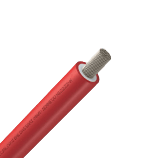 SOLAR CABLE H1Z2Z2-K 0.6/1KV 1X4.00MM2 RED-1 μέτρο - ledmania.gr