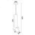 ^ΚΡΕΜΑΣΤΟ Φ/Σ 1XGU10 BABEL ΛΕΥΚΟ ΜΕΤ/ΚΟ IP20 D5,6XD8XH140CM - ledmania.gr