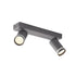 ^ΕΠΙΤΟΙΧΟ Φ/Σ 2XGU10 DIVINO ΓΚΡΙ ΑΛΟΥΜΙΝΙΟ IP20 32X7X13,5CM - ledmania.gr
