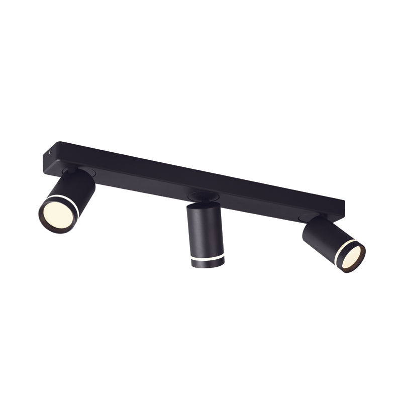 ^ΕΠΙΤΟΙΧΟ Φ/Σ 3XGU10 DIVINO ΜΑΥΡΟ ΑΛΟΥΜΙΝΙΟ IP20 54X7X13,5CM - ledmania.gr