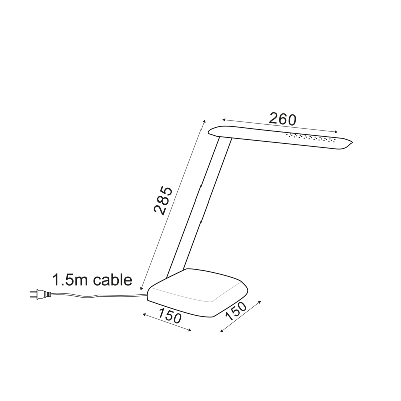 ΦΩΤΙΣ.ΓΡΑΦΕΙΟΥ LED 6W ΑΣΗΜΙ 480Lm Dimmabl 3.000K/6.000Κ 230V FUTUR