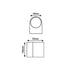 GU10 WALL LUMINAIRE PLASTIC 230V AC DARK GREY IP65 MAX.2X3W LED - ledmania.gr