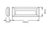 LED WALL RECTANGLE LUMINAIRE BLACK 230V AC IP65 2W 3000K 100LM RA80 - ledmania.gr