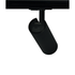 SAND BLACK LED TRACK LUMINAIRE 10W 4000K 1-PHASE 36° 1050LM 230V AC Ra80 Φ55*153MM 5YRS - ledmania.gr