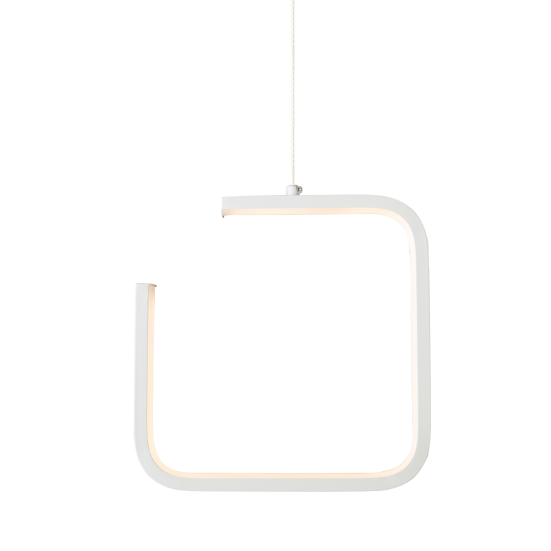 ^ΚΡΕΜΑΣΤΟ Φ/Σ LED 8W 3000K 780LM ΛΕΥΚΟ ΜΕΤΑΛΛΙΚΟ 22X11XH129CM EUCLID1 - ledmania.gr