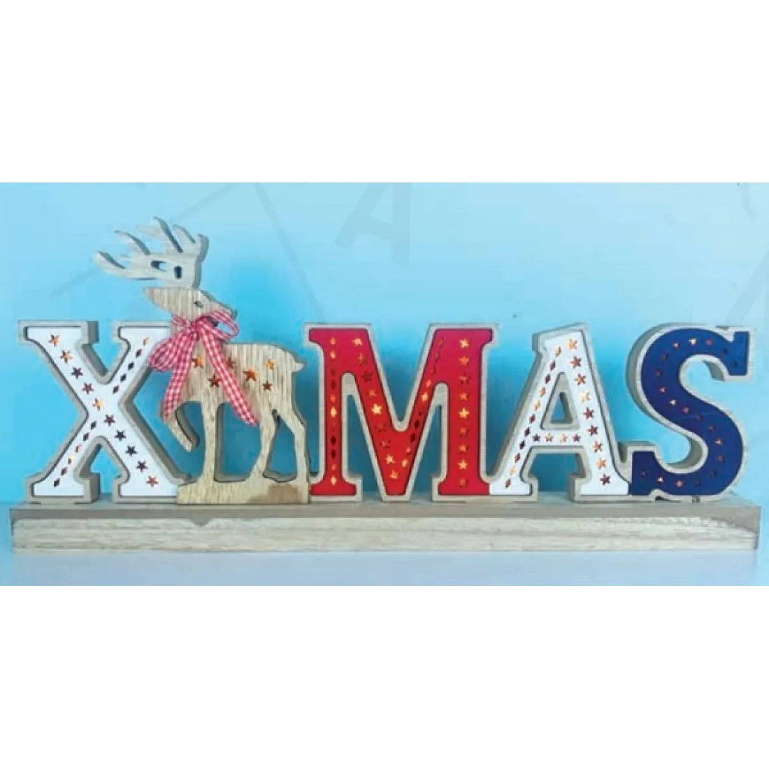 ΧΡΙΣΤ/ΚΟ ΔΙΑΚ/ΚΟ ΞΥΛΙΝΟ XMAS 26LEDS ΘΕΡΜΟ ME ΜΠΑΤΑΡΙΕΣ 3*ΑΑ - ledmania.gr