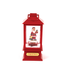 “PLASTIC SNOWY MUSIC SANTA LANTERN”, 2 MINI LED ΛΑΜΠΑΚ. WW, ΜΠΑΤ. (3ΑA),IP20, 10Χ10Χ20CM - ledmania.gr