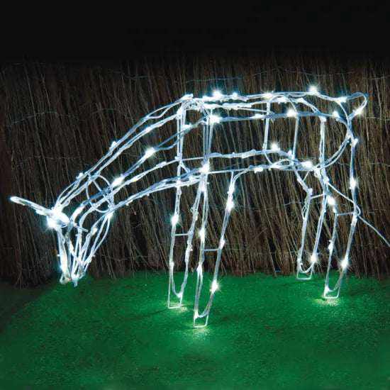 FEEDING REINDEER ΜΕ 100LED 230V ΨΥΧΡΟ