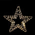 3 STARS" 108 LED ΣΧΕΔΙΟ 4.5m ΜΟΝΟΚΑΝΑΛ ΦΩΤΟΣΩΛ ΘΕΡΜΟ ΛΕΥΚΟ ΜΗΧΑΝΙΣΜΟ FLASH IP44 56cm 1.5m ΚΑΛ.