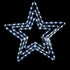 3 STARS" 108 LED ΣΧΕΔΙΟ 4.5m ΜΟΝΟΚΑΝΑΛ ΦΩΤΟΣΩΛ ΨΥΧΡΟ ΛΕΥΚΟ ΜΗΧΑΝΙΣΜΟ FLASH IP44 56cm 1.5m ΚΑΛ.