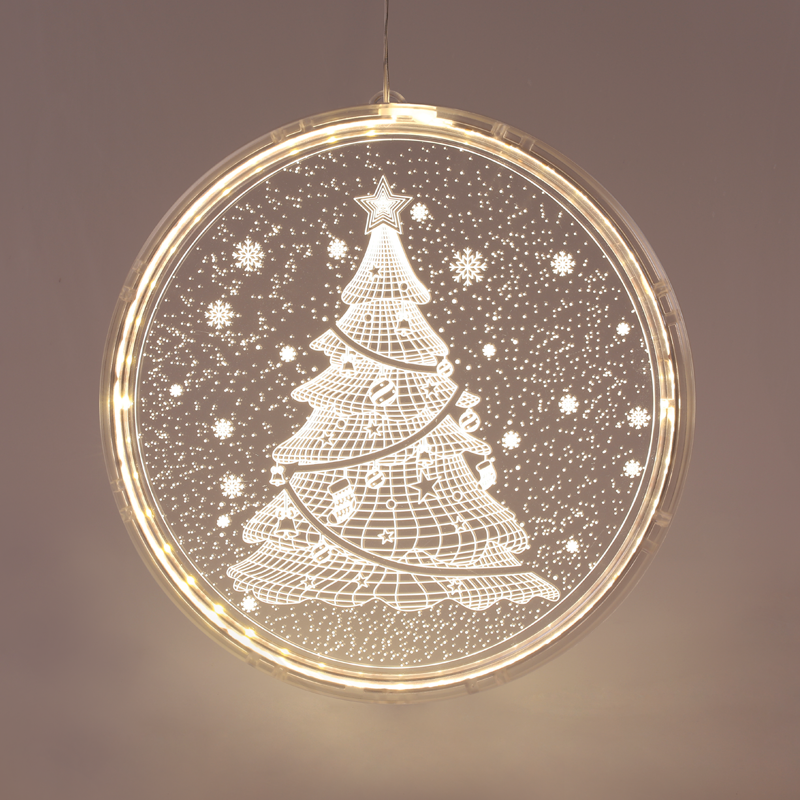 ^ "3D ACRYLIC CHRISTMAS TREE", 24 WW LED ΣΤΑΘ. IP20  21X21.6CM, USB ΚΑΛ. ΤΡΟΦΟΔ. - ledmania.gr