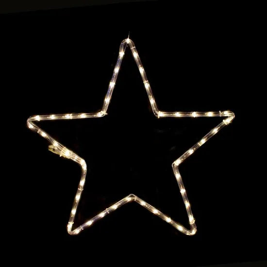 "STAR" 48 LED ΣΧΕΔΙΟ 2m ΜΟΝΟΚΑΝΑΛ ΦΩΤΟΣΩΛ ΘΕΡΜΟ ΛΕΥΚΟ IP44 55cm 1.5m ΚΑΛ.